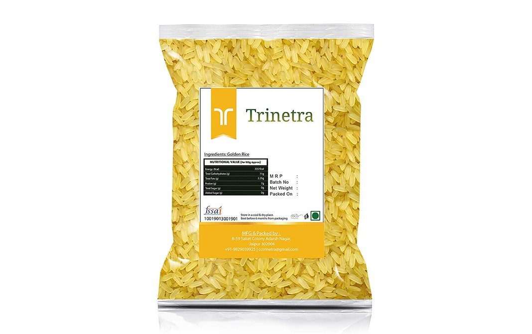 Trinetra Golden Rice    Pack  1 kilogram